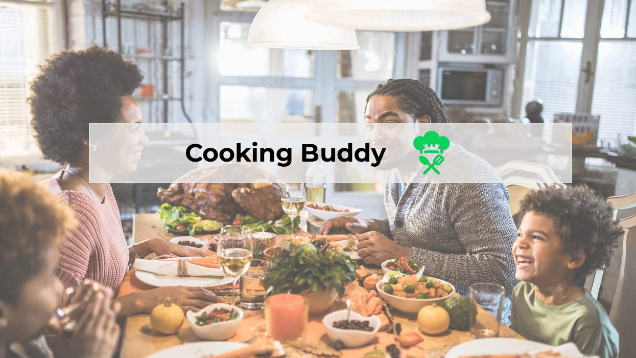 Cooking Buddy Web Application